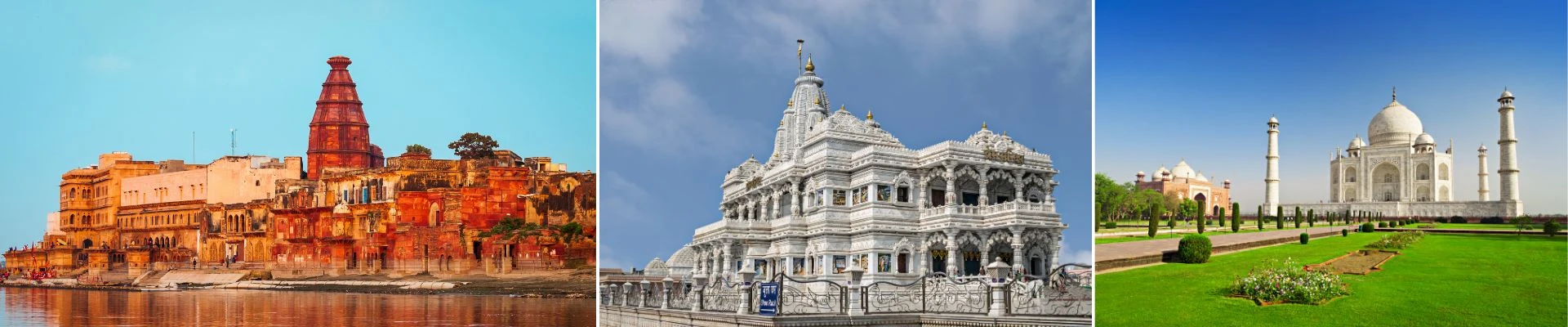 Braj Darshan Taj heritage tour package banner