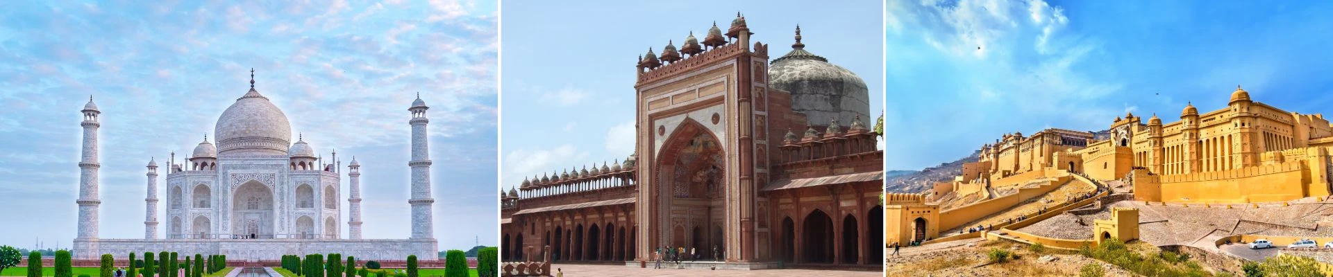 Golden Triangle Spiritual Rajasthan tour package banner