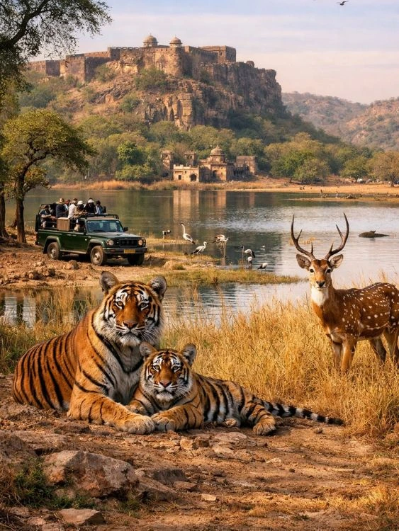 Golden Triangle Wildlife tour package