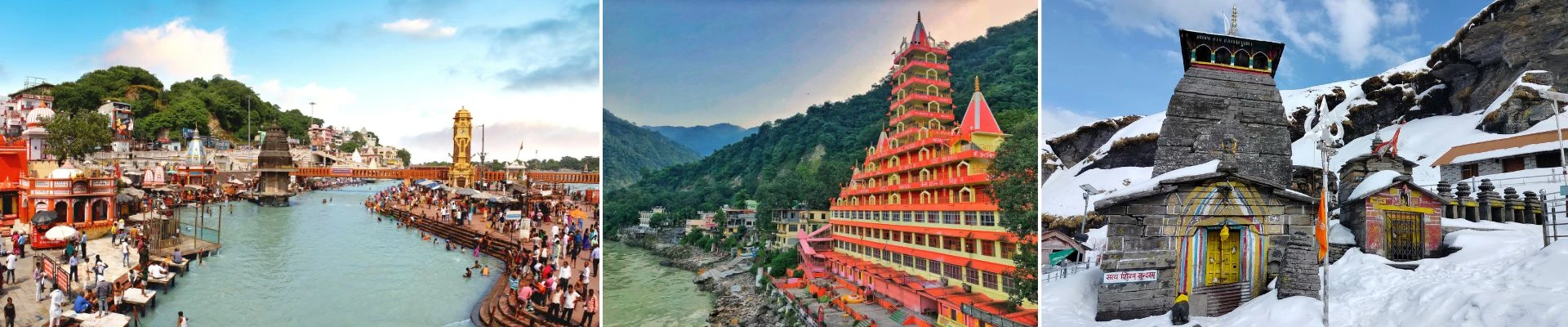 Haridwar Chopta Auli Rishikesh tour package banner