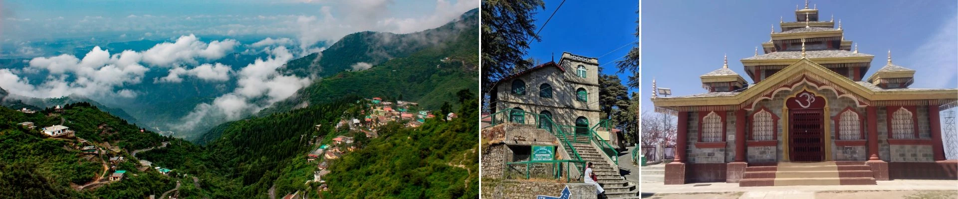 Mussoorie Landour Dhanaulti Tehri tour package banner
