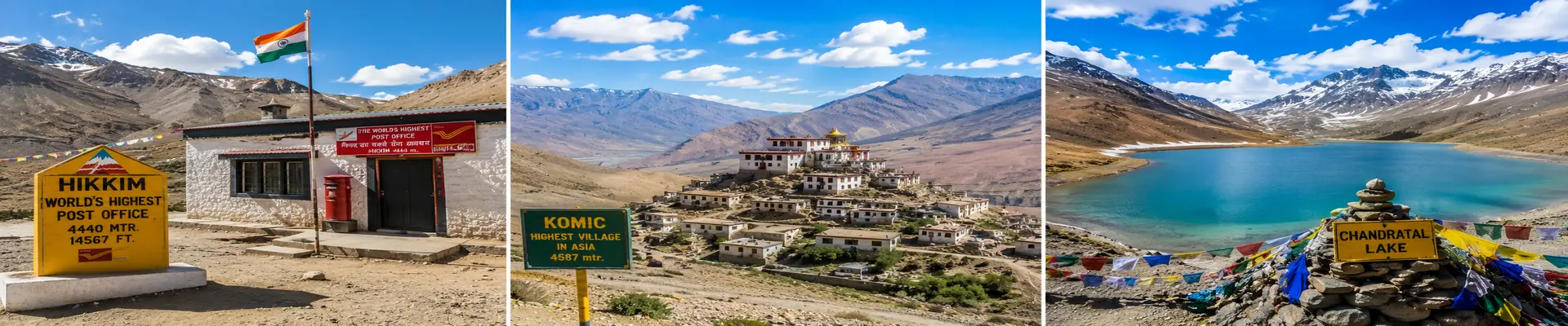Spiti Valley with Manali tour package banner