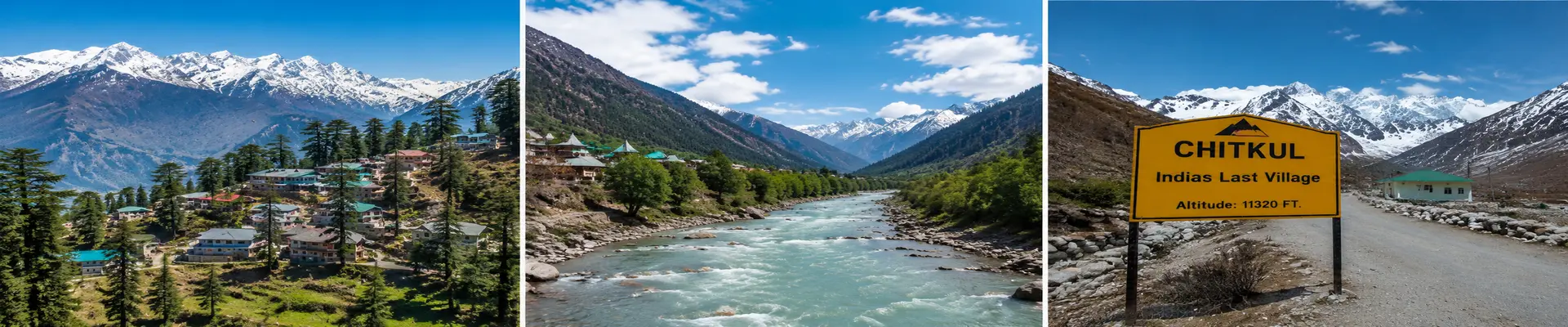 Spiti Valley tour Chandigarh to Chandigarh banner covering Narkanda, Sangla, Chitkul, Kaza and Kalpa