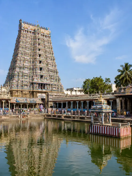 Tamil Nadu temples tour Madurai Rameswaram Kanyakumari Kovalam