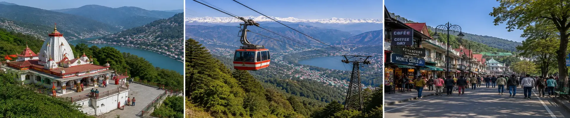 Uttarakhand tour Haridwar Mussoorie Corbett Nainital banner