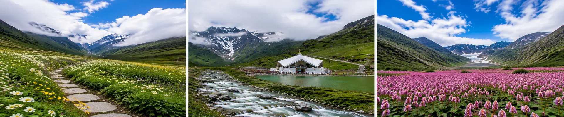 Valley of Flowers Hemkund Sahib tour banner